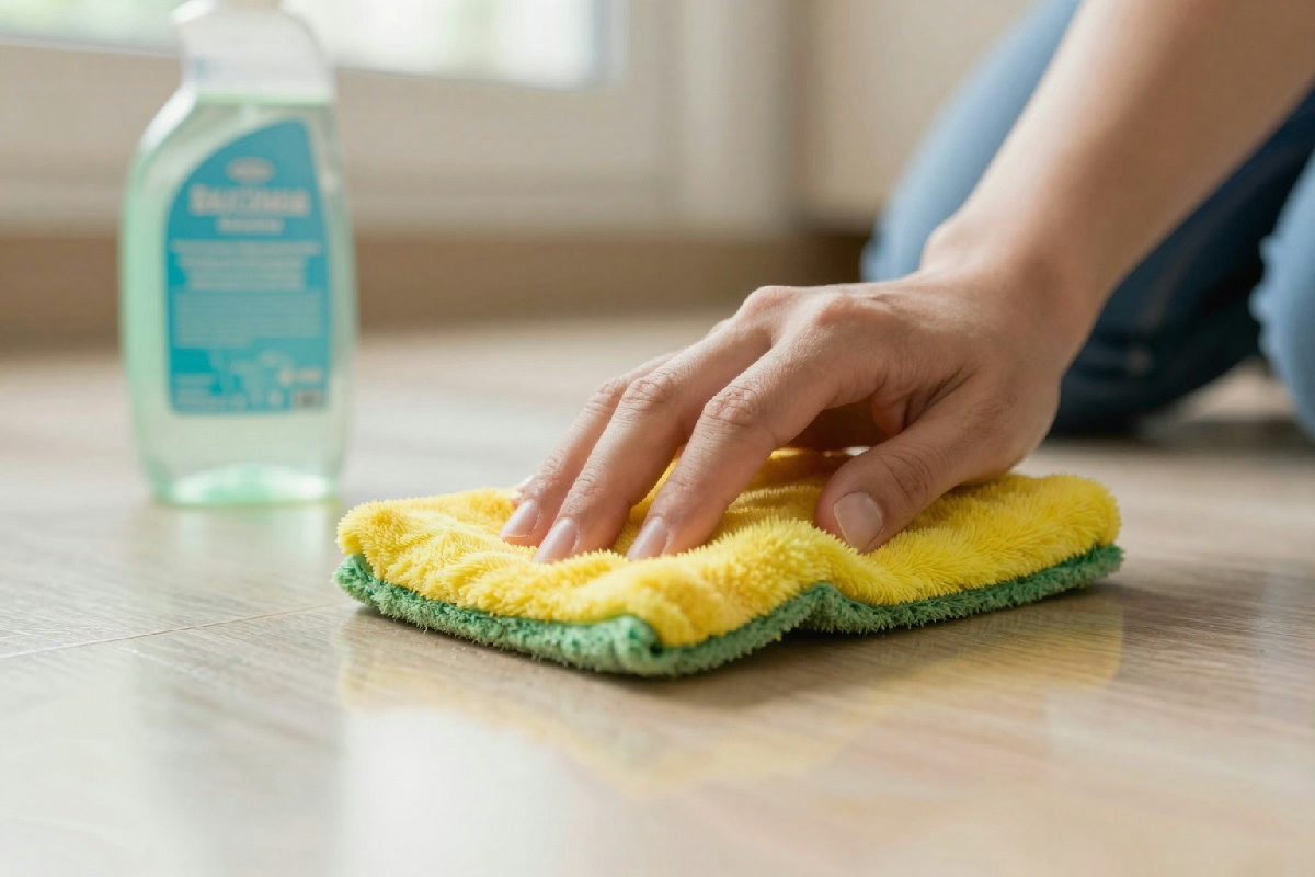 Smetti di usare il solito detersivo: il metodo per ottenere pavimenti lucidi senza aloni