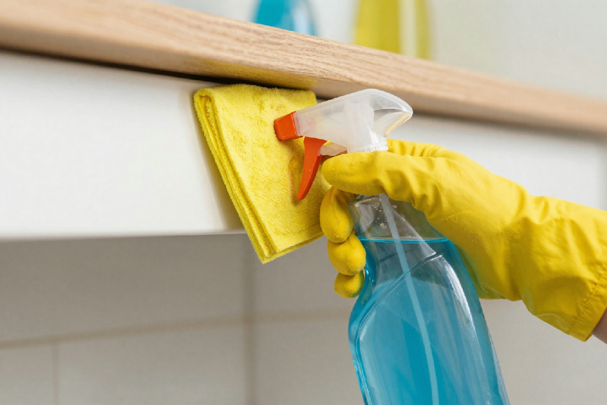 Dì addio al grasso: un metodo semplice per pulire i mobili della cucina che puoi provare